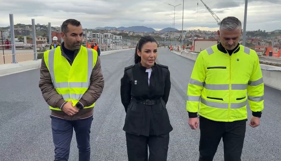 Balluku inspekton punimet në Unazën e Madhe të Tiranës, gati në afatin e premtuar